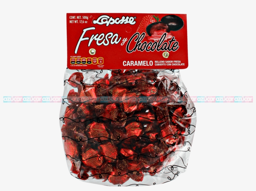 Laposse Caramelo Fresa Y Chocolate12 /500g Laposse - Cranberry, transparent png