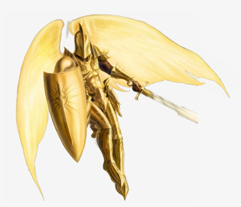 L'araldo Di Iomedae È Un Angelo In Armatura D'oro Con - Membrane-winged Insect, transparent png