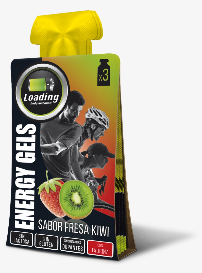 Gel Energético Fresa-kiwi Y Taurina - Watermelon, transparent png