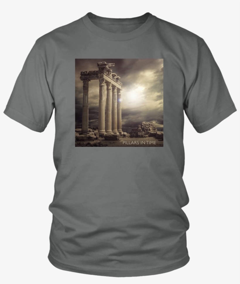 Pillars In Time T-shirt With Album Cover Art - Shirt, transparent png