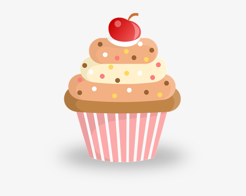 Cupcake Cake Pastry Bakery Dessert Muffins - Cupcake, transparent png