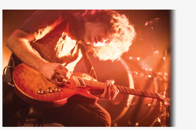 The Mitchell Ms Electric Guitar Features A Thin Profile, - Rock Concert, transparent png