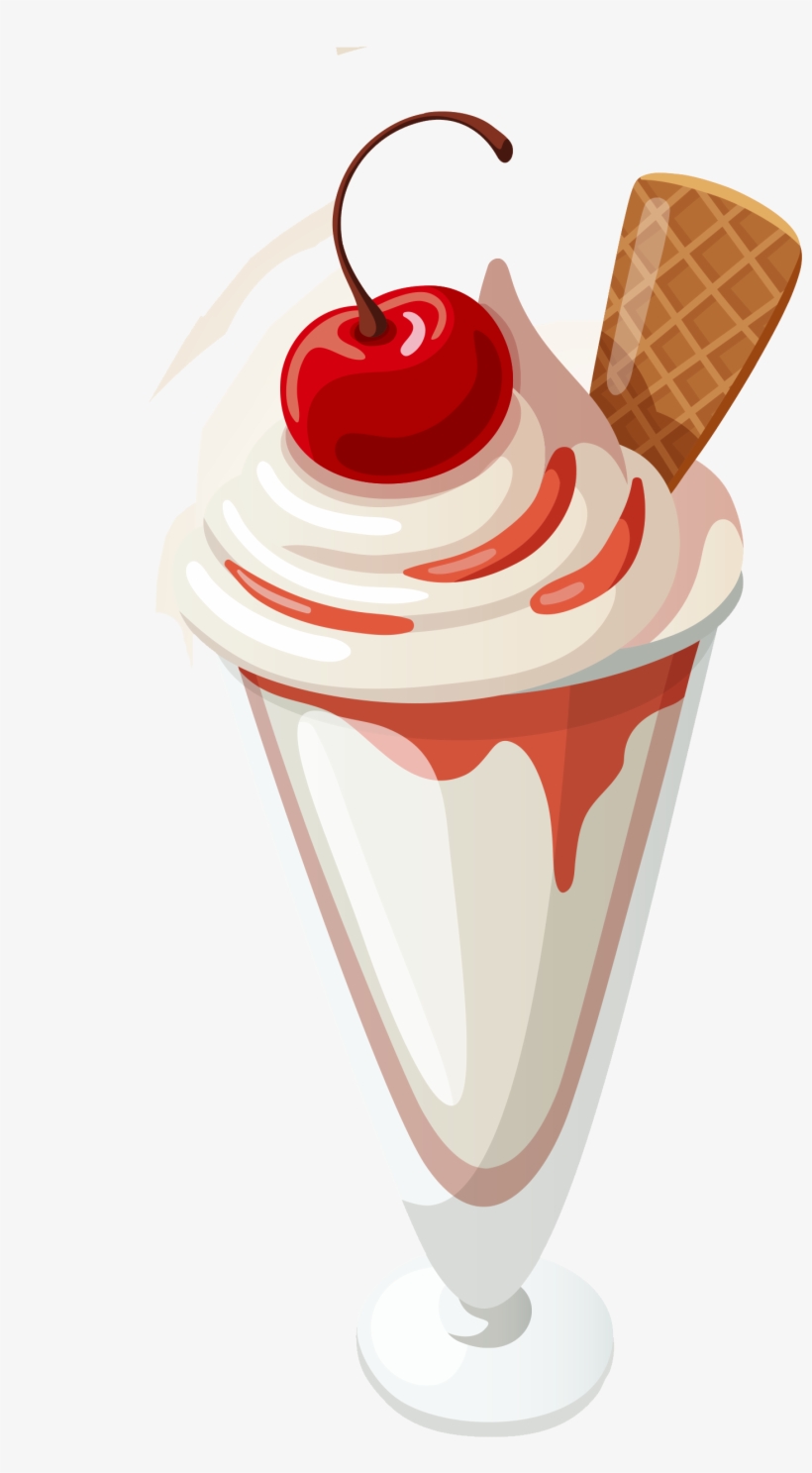 Ice Cream Cone Sundae Snow Cone - Ice Cream Sundae Album, transparent png