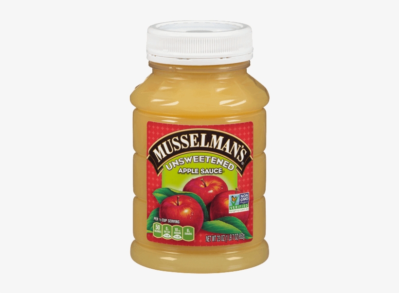 Like With Tofu, Applesauce Or Banana Can Be Used In - Musselman's Chunky Applesauce, transparent png