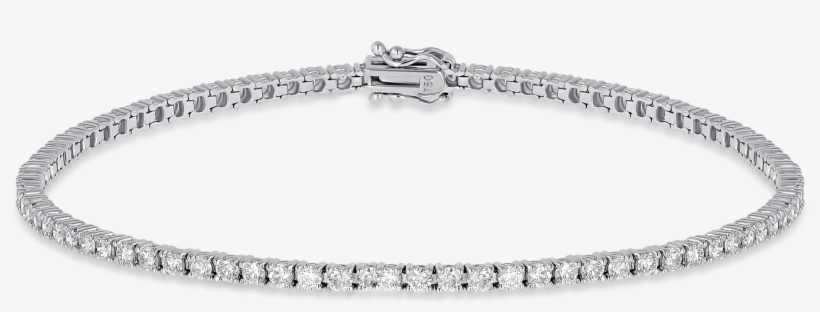 18k Diamond Classic Bracelet - Bratara Aur Alb Dama, transparent png