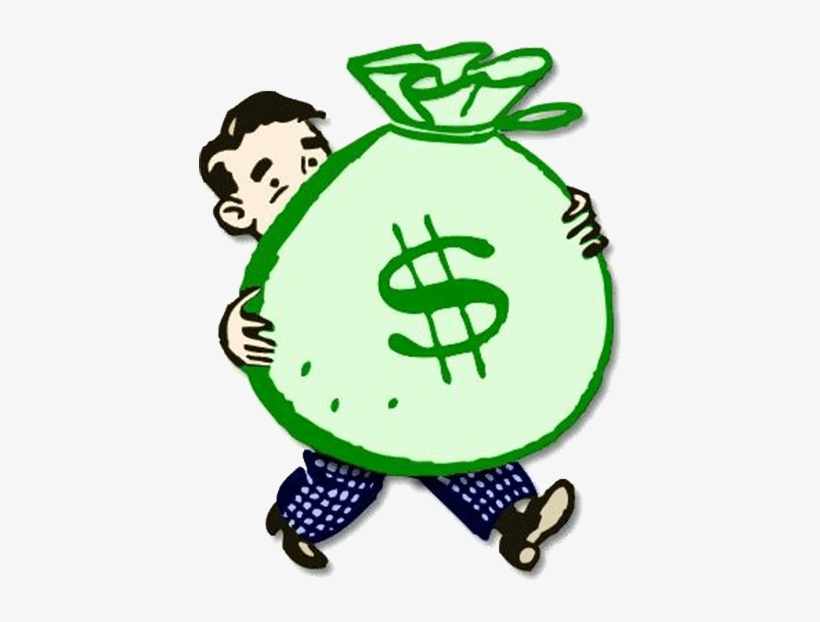 Money-feature - Money Bag, transparent png