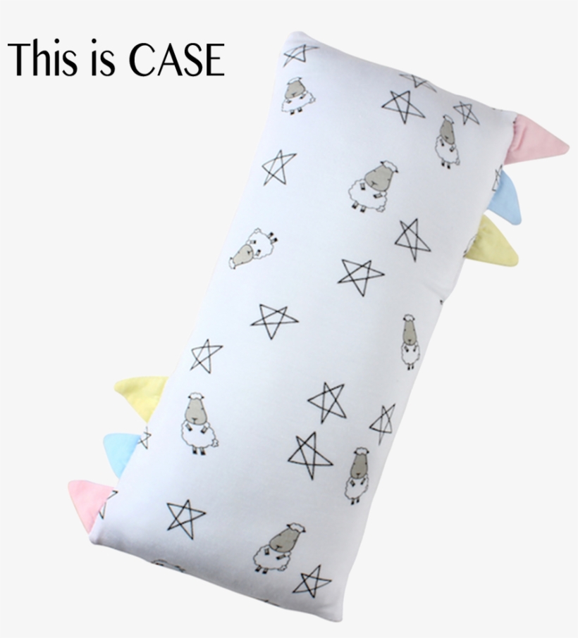 Bed-time Buddy Case White Small Star & Sheepz With - Elephant, transparent png