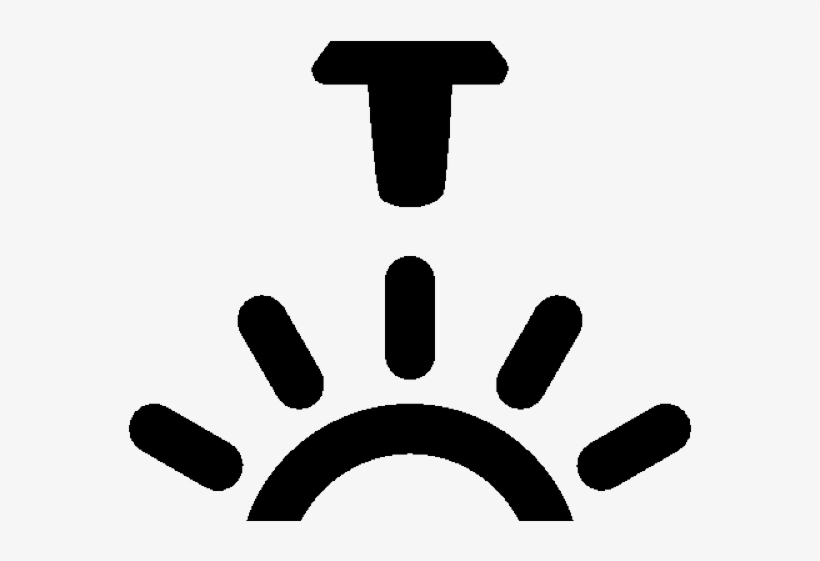 Sunrise Clipart Sundown - Black Transparent Sun Icon, transparent png
