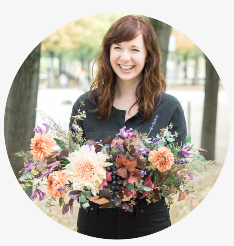 Ml Paris Circle Crop - Bouquet, transparent png