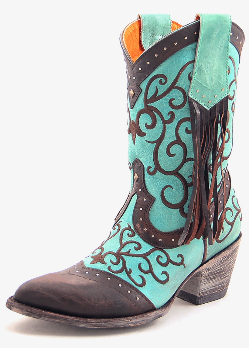 L2394 4 10 - Cowboy Boot, transparent png