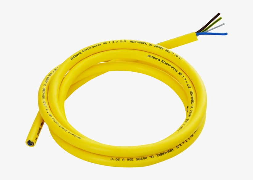 Lighting Cable T3x2,5 - Ethernet Cable, transparent png
