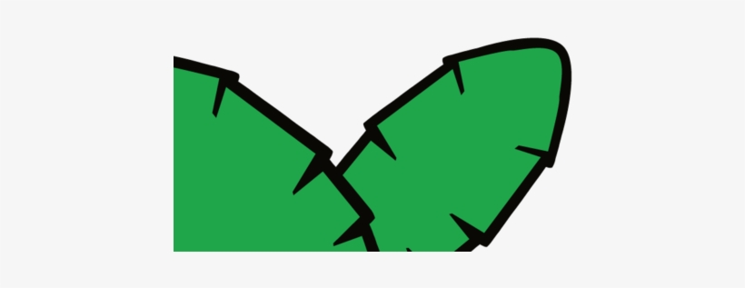 Green Leaf Back 2, transparent png