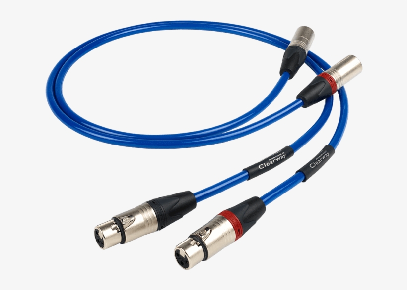 The Chord Company Xlr Cable Chord Company Clearway - The Chord Company, transparent png
