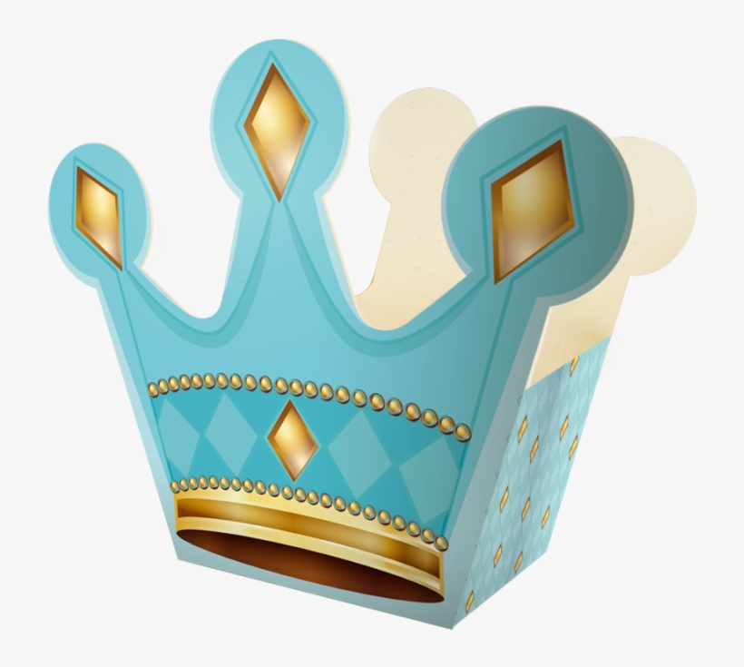 Ancheta Mediana Princesa Anch Co 04 06 Corona Azul - Illustration, transparent png