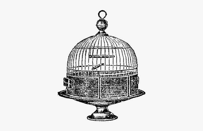 Free Bird Cage Digital Stamp - Cage, transparent png