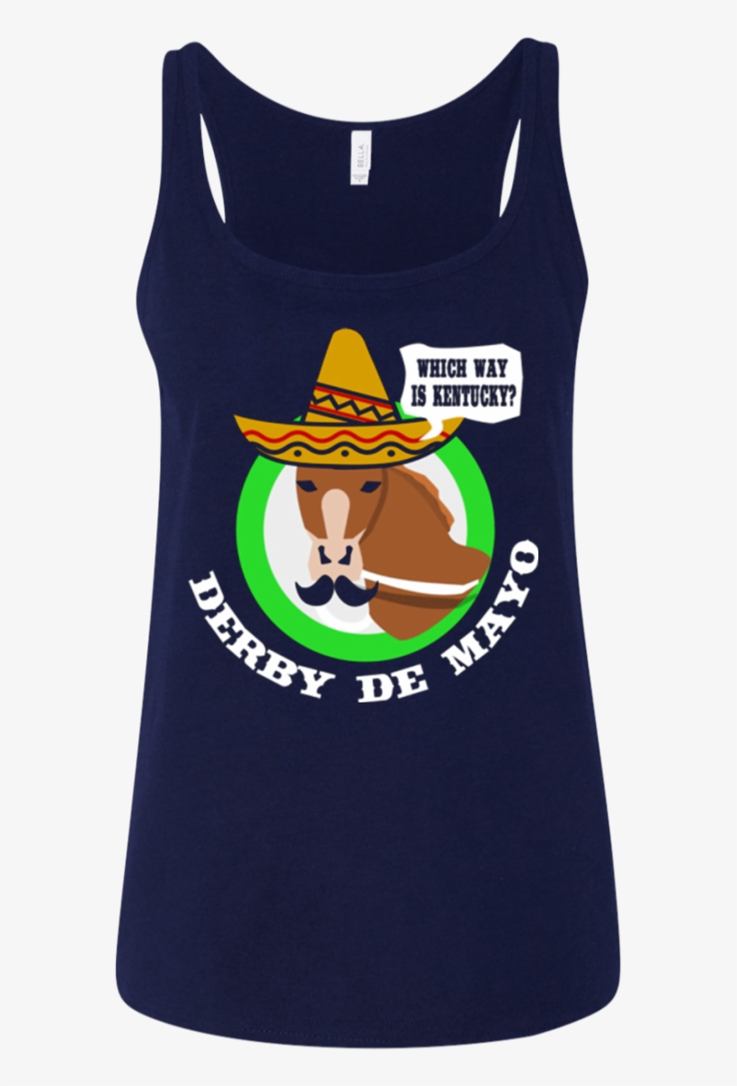 Derby De Mayo Kentucky Horse Race Sombrero Mexican - Shirt, transparent png