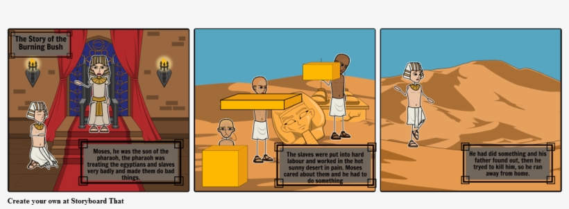 The Burning Bush - Cartoon, transparent png
