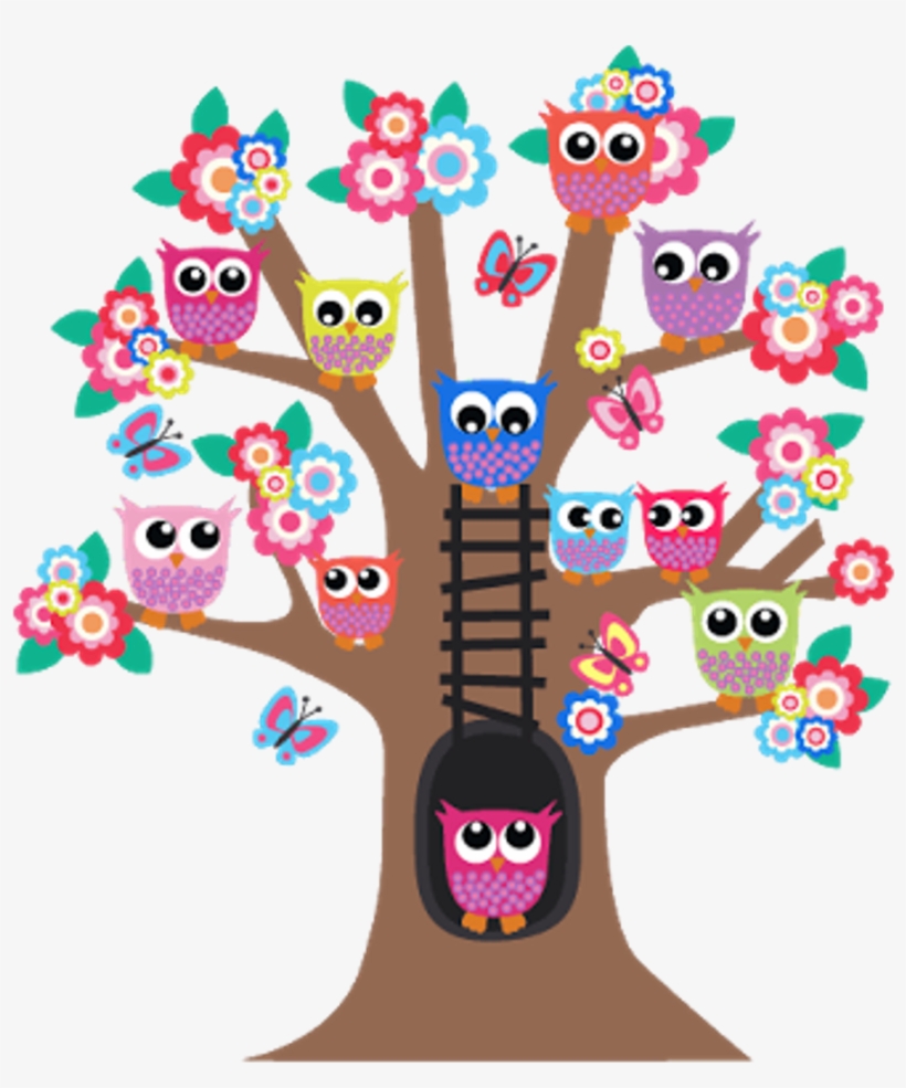 Cartoon Owls Family, transparent png