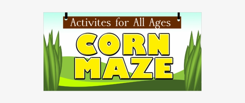 Blank Corn Maze Vinyl Banner - Graphic Design, transparent png