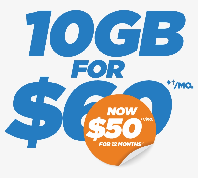 10gb For $50 - Graphic Design, transparent png