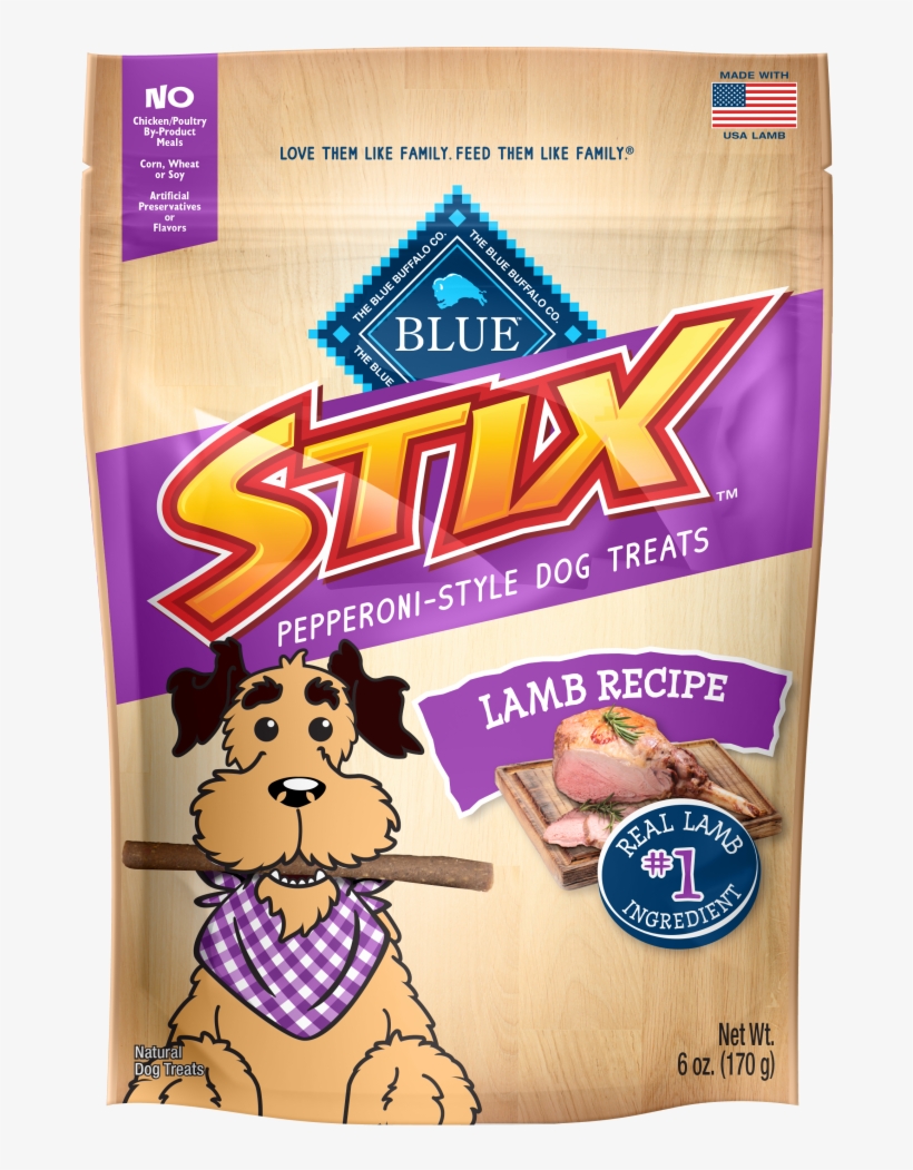 Blue Buffalo Stix Lamb And Apple Dog Treats - Blue Buffalo Stix, transparent png
