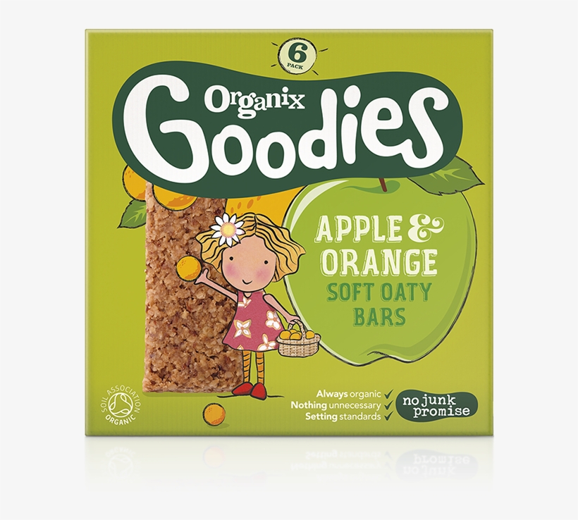 Apple & Orange Soft Oaty Bars - Broccoli, transparent png