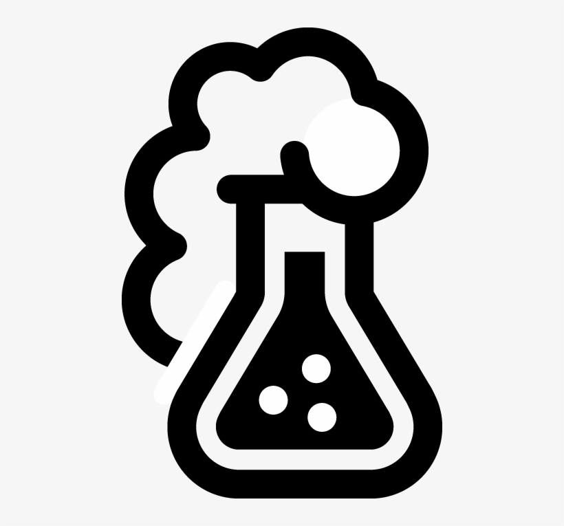 In The Chemicals And Cosmetics Industries Products - Chemicals Black And White, transparent png
