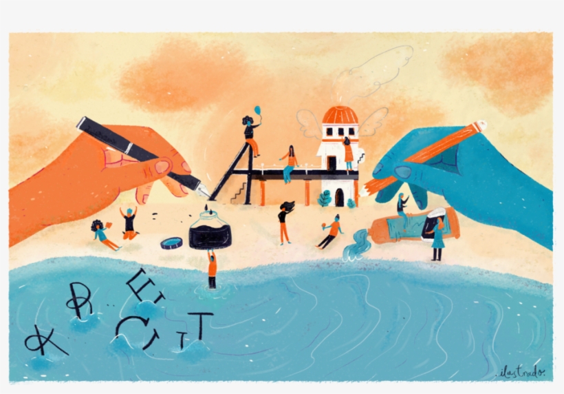 Ilustracion Borde90-1024x651 - Snow, transparent png