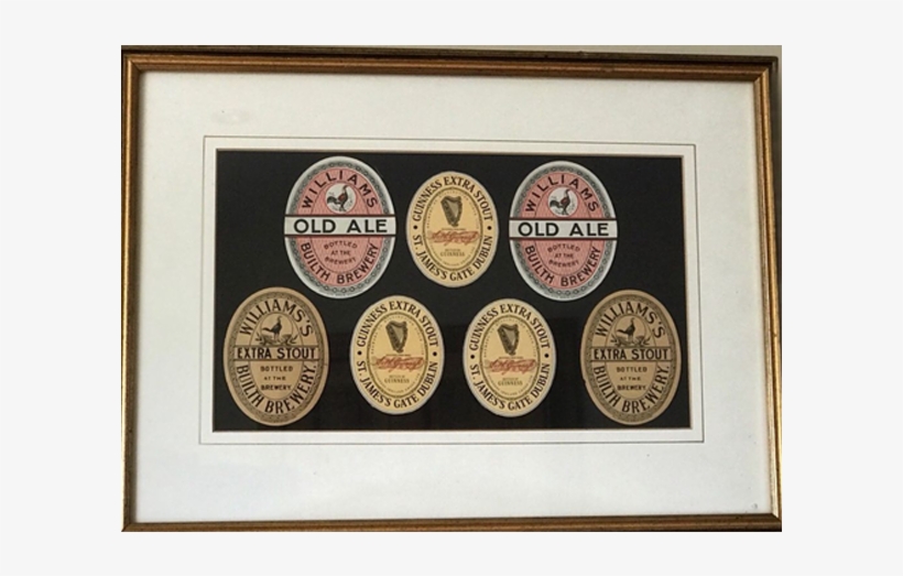Old Guinness Bottle Labels Print - Coin, transparent png