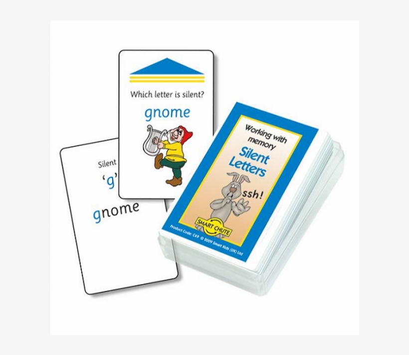 Silent Letters Chute Cards, transparent png