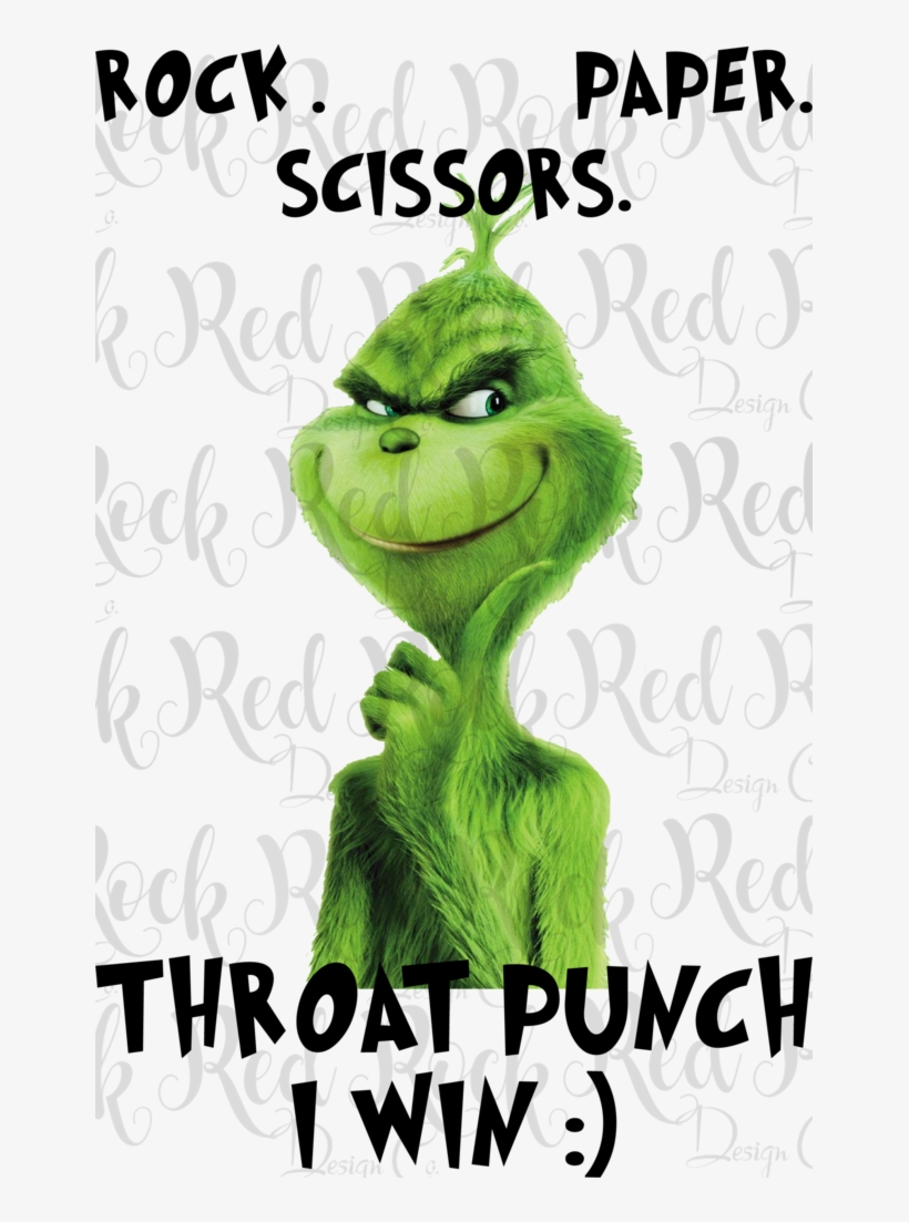 Rock, Paper Scissors Throat Punch - Cartoon, transparent png