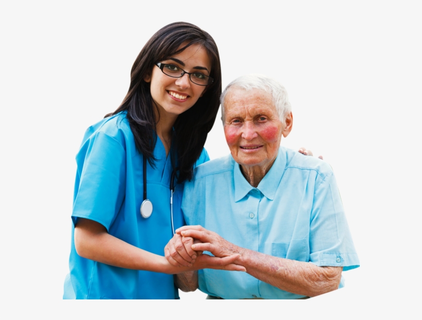 Nursing Png - Nurse Old Man Png, transparent png