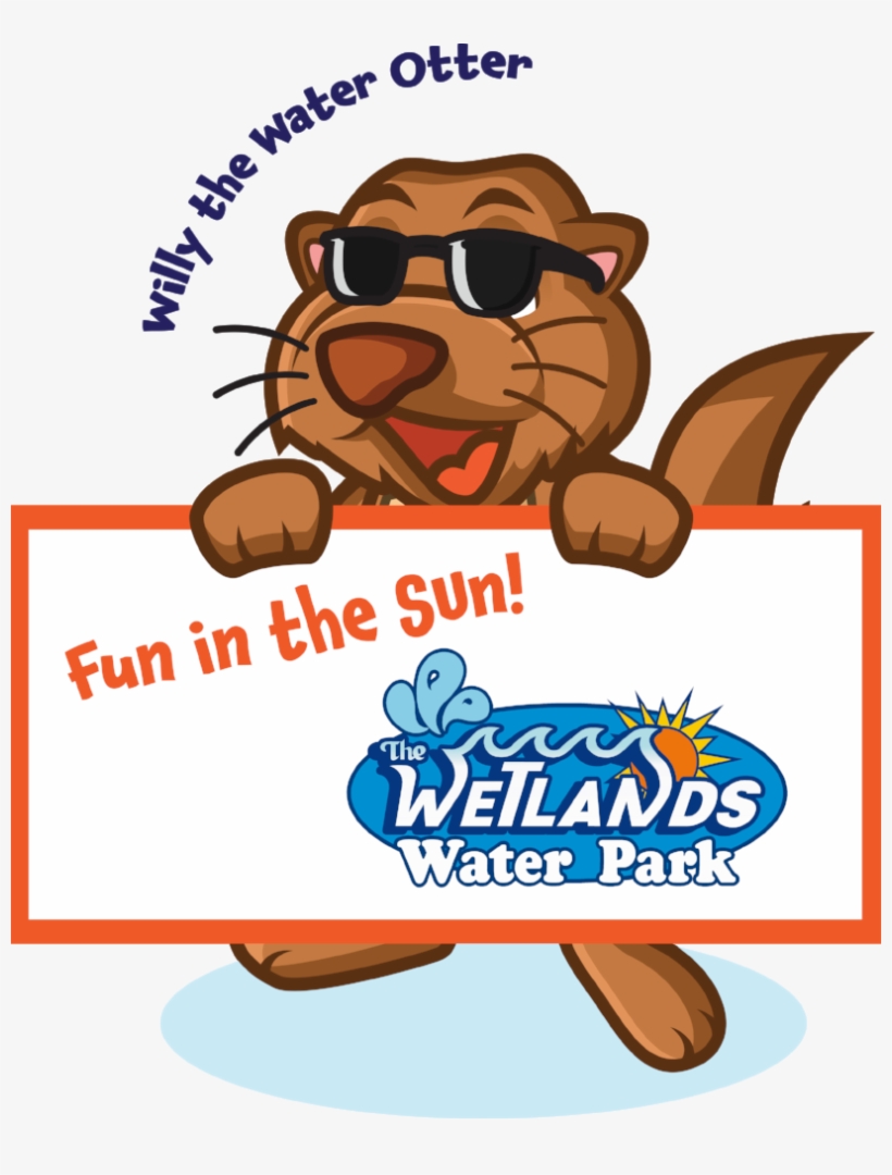 Will The Water Otter@4x - Water Park, transparent png