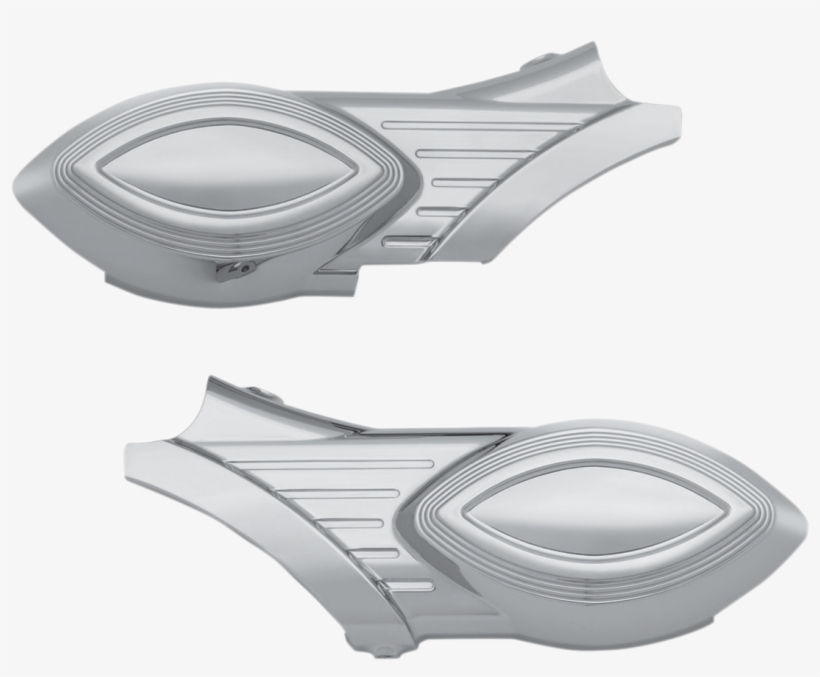 Kuryakyn 8846 Chrome Rear Swingarm Covers For 15-16 - Motorcycle, transparent png