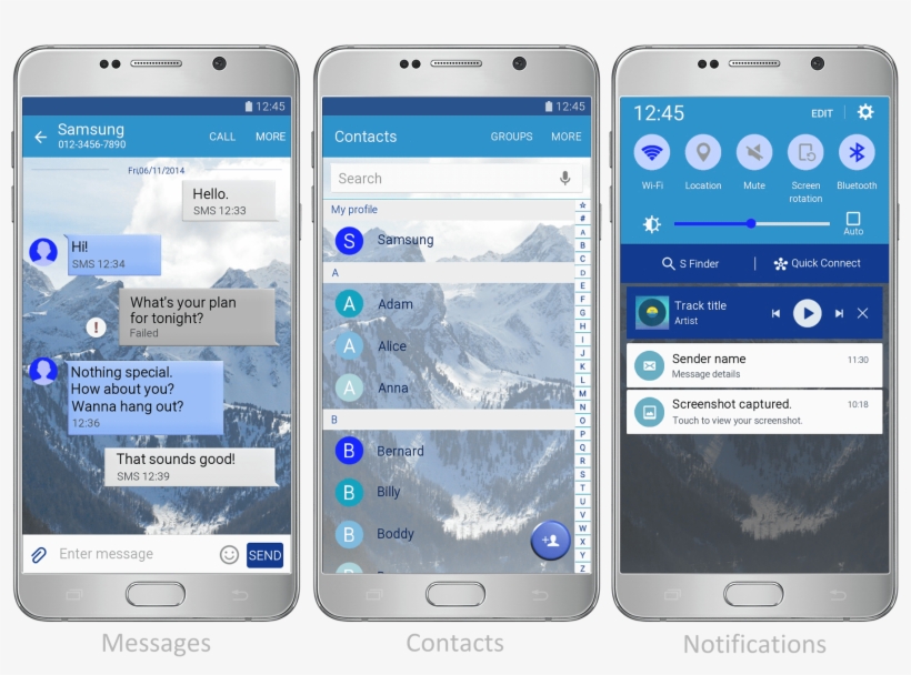 Refresh Your Phone's Look With These Beautiful Snowy - Iphone, transparent png