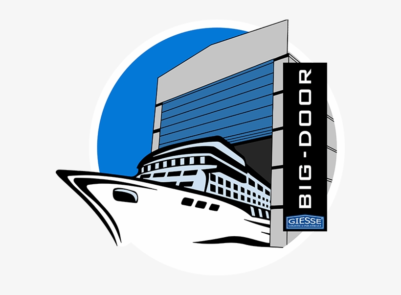 Giesse Big Doors Are Designed Specifically To Ensure - Clipart Boats And Ships, transparent png