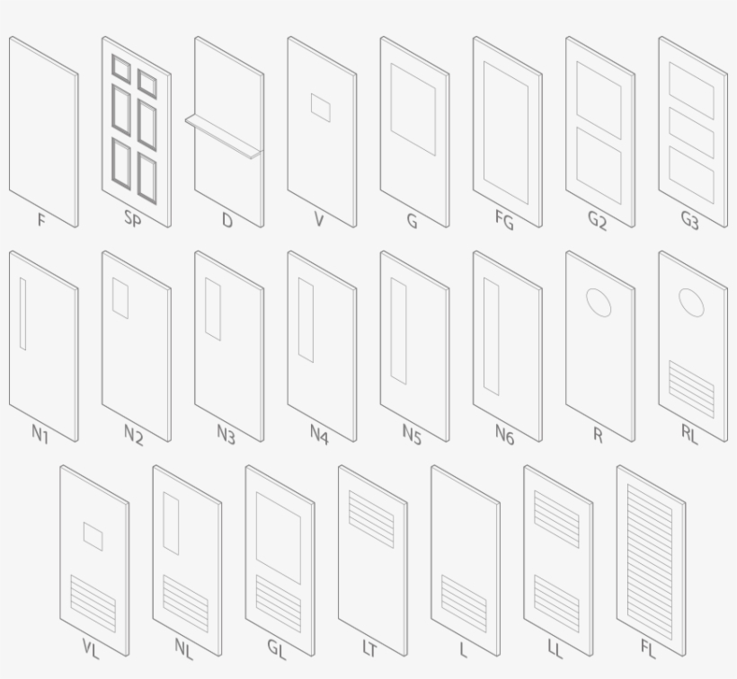 Metal Door - Hollow Metal Door Types, transparent png