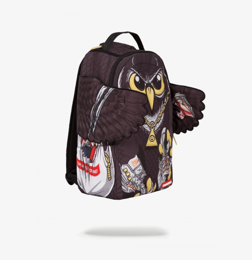 Sprayground Owl Wings Angle - Owl Wings Sprayground, transparent png