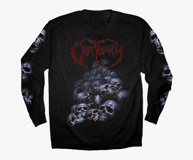 Front - Long-sleeved T-shirt, transparent png