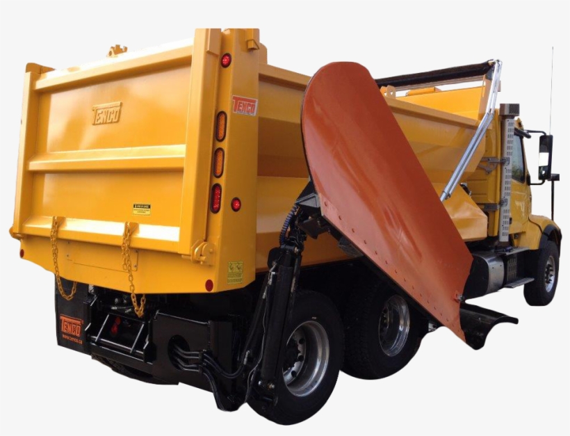 Rear Mount Side Wing Systems - Garbage Truck, transparent png