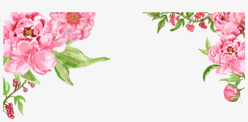 Floral Border, Doodle Inspiration, Photoshop, Frames, - Garden Roses, transparent png
