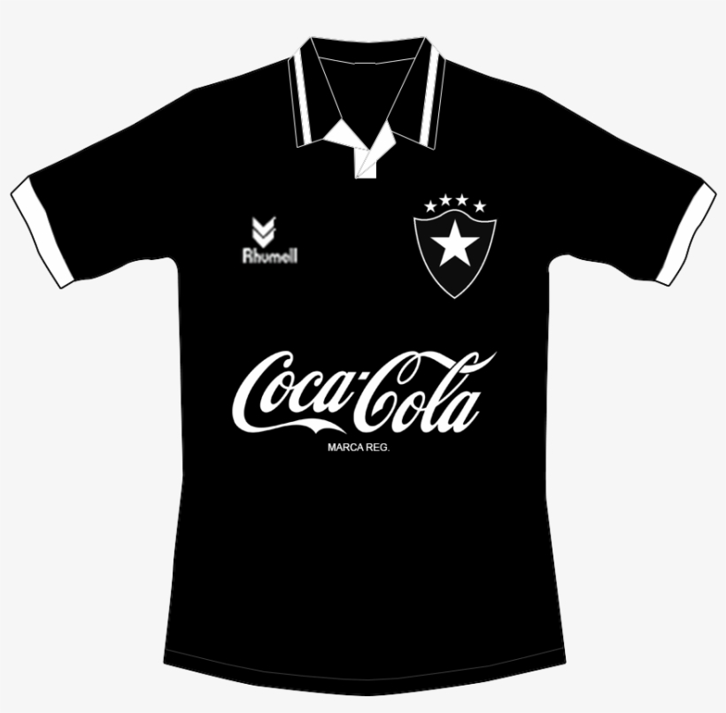 1994 Botafogo Preta - Coca Cola, transparent png
