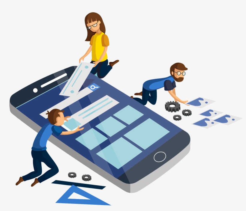 Hire Iphone App Developers - Ios App Development Vector, transparent png