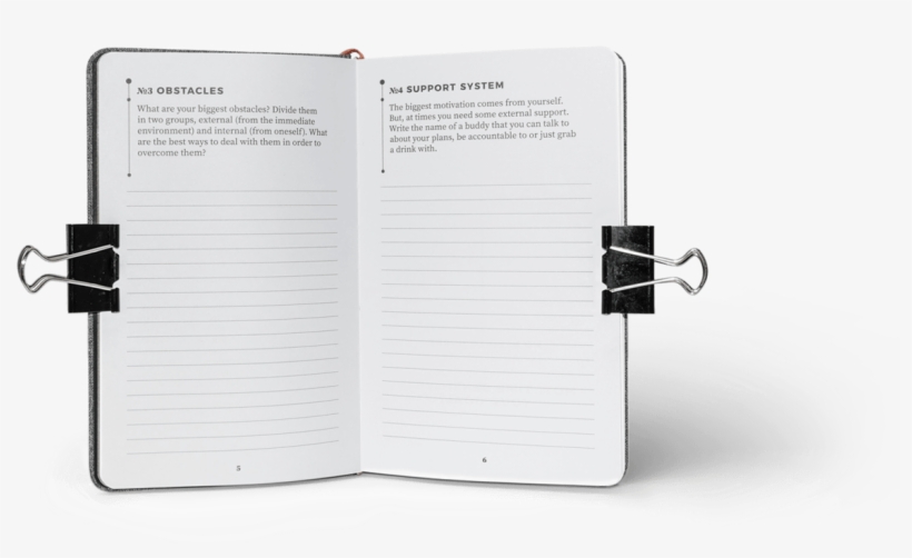 Opened Notebook - Book, transparent png