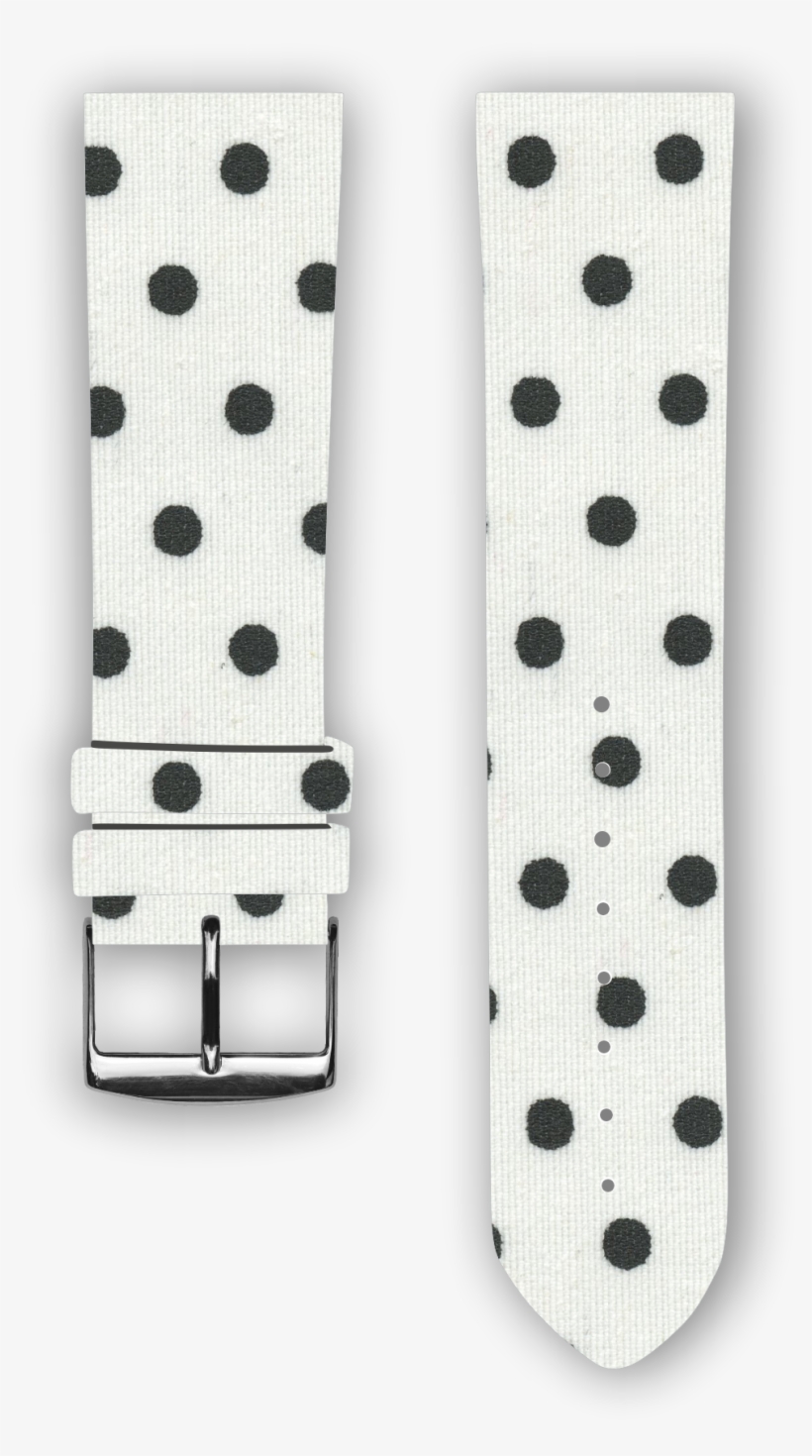 100% Cotton Watchband With Calf Leather Back - Belt, transparent png