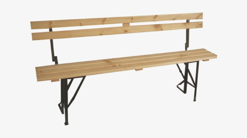 Bench With Back - Bench, transparent png