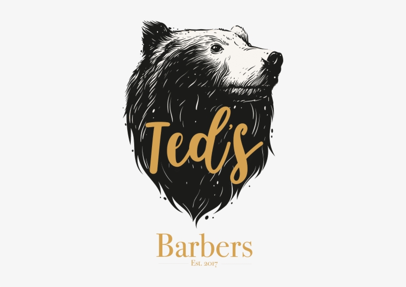 Ted's Barbers Is An Established Hair Salon That Offers - Bear Head Illustration, transparent png