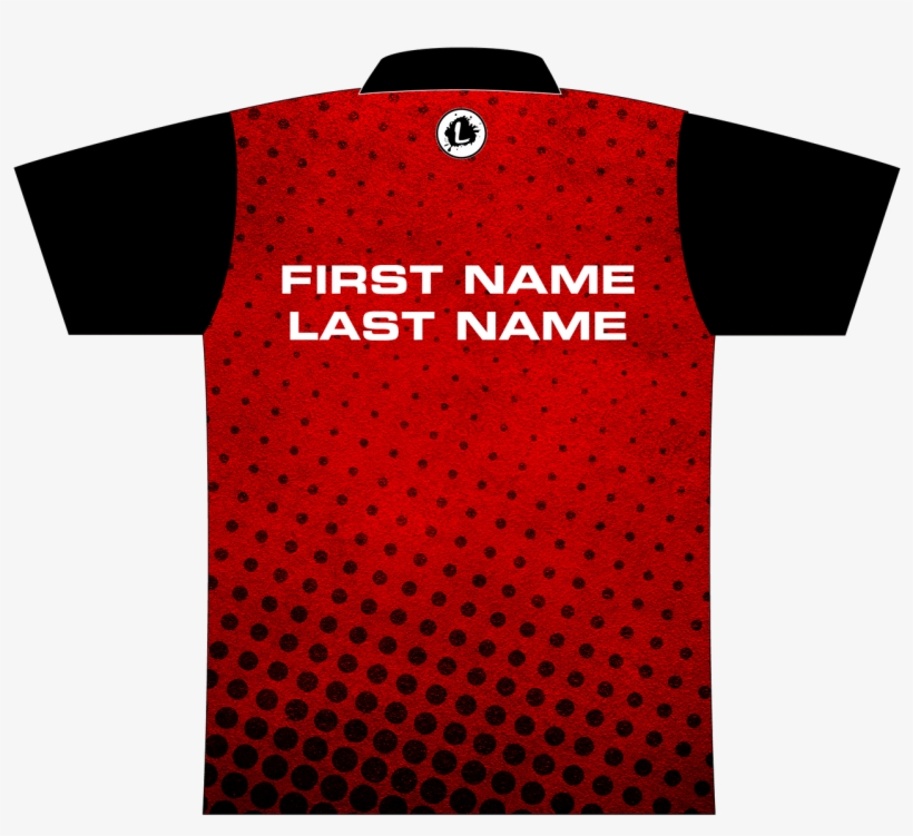 Motiv Black Dots Dye Sublimated Jersey - Polo Shirt, transparent png