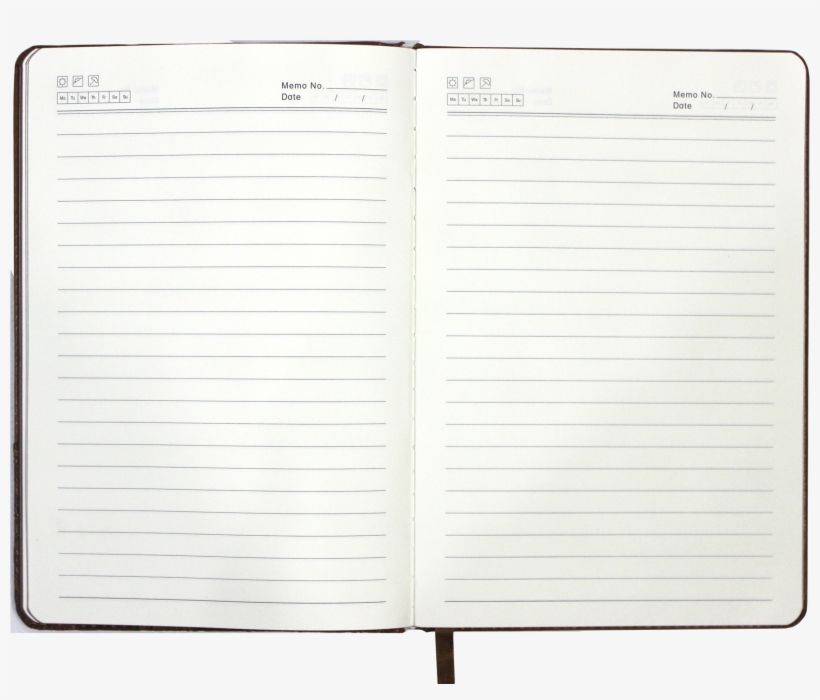 Arty Notebook Brown - Paper, transparent png