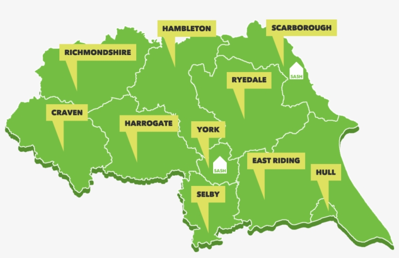 Where We Work - North Yorkshire County Council, transparent png
